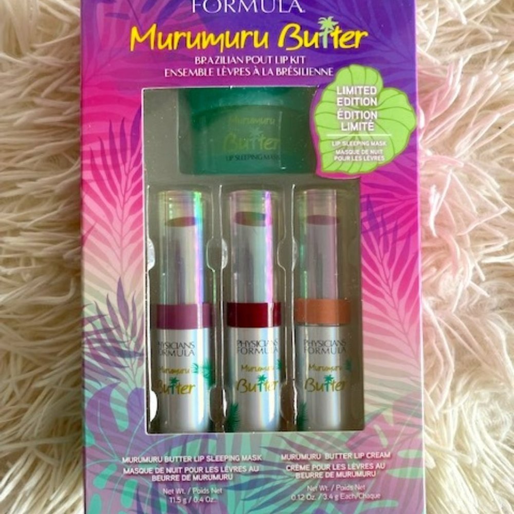 Physicians Formula Murumuru Butter Brazilian Pout Lip Kit - 4pc